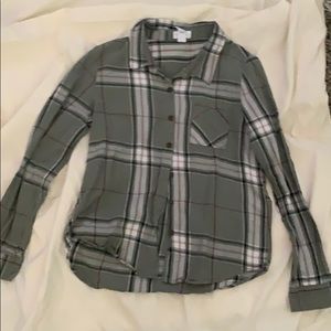 Green flannel